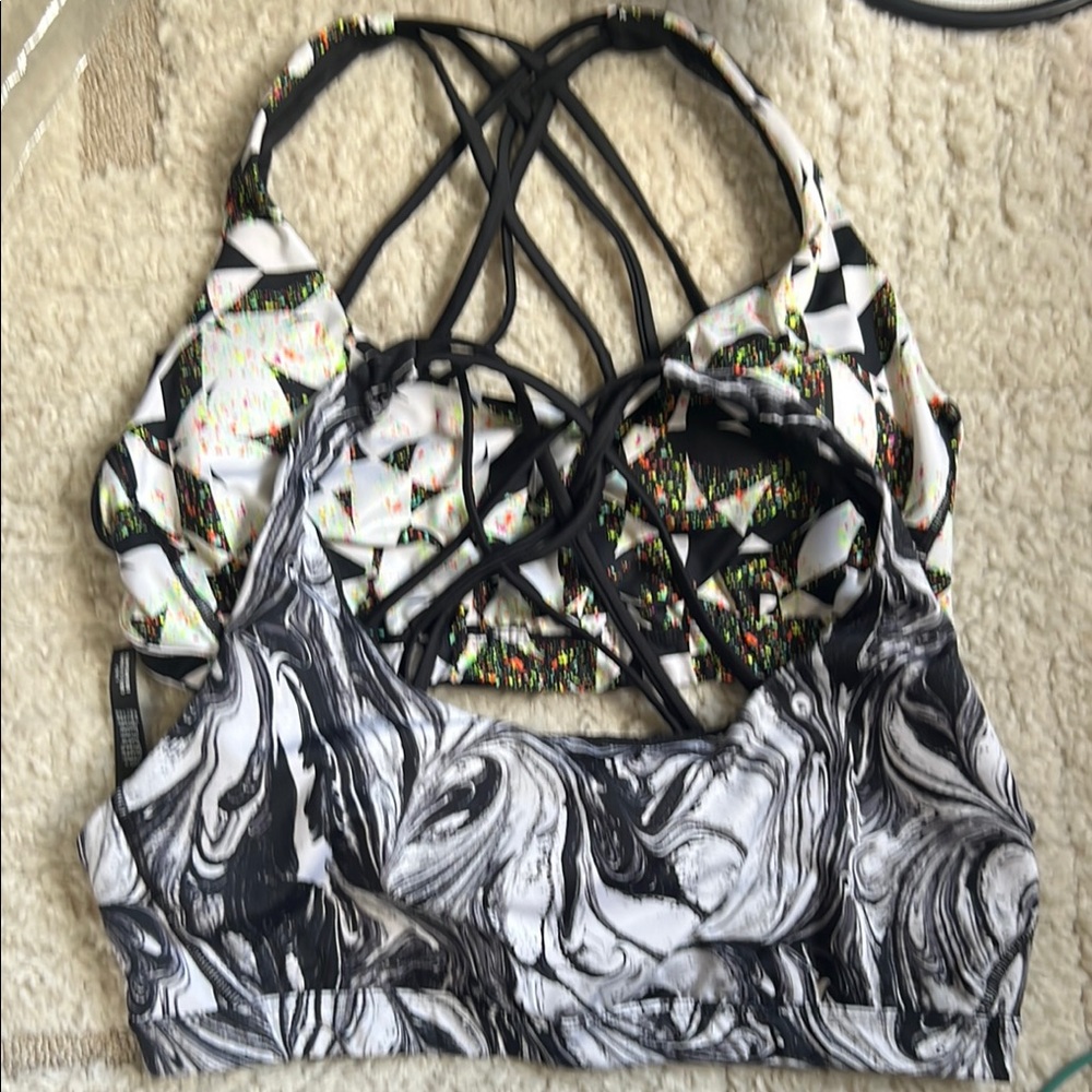 Victoria's Secret Black and White Sports Bras